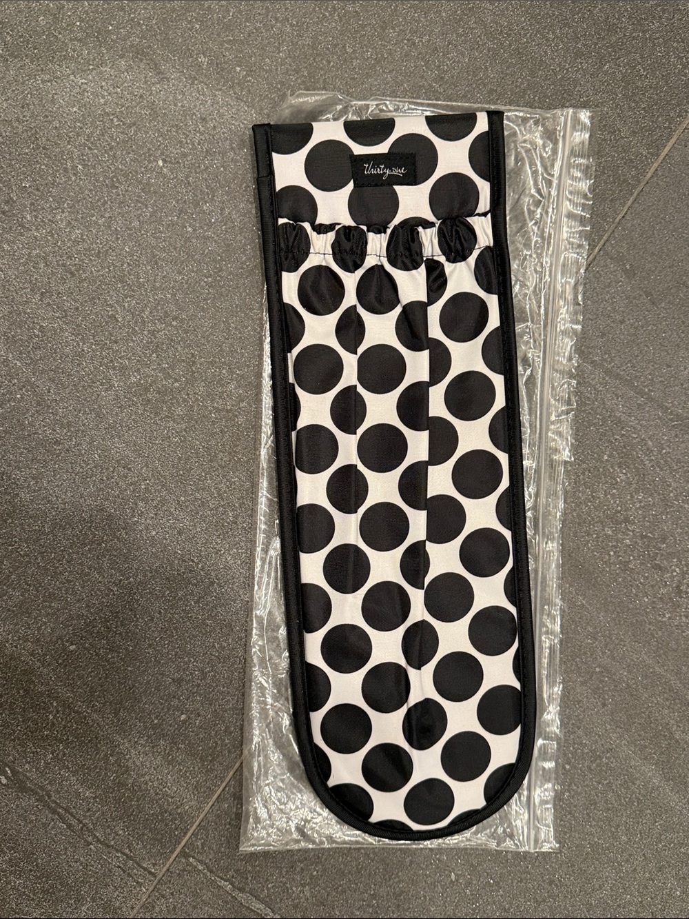 Thirty-One Polka Dot Flat Iron Case
